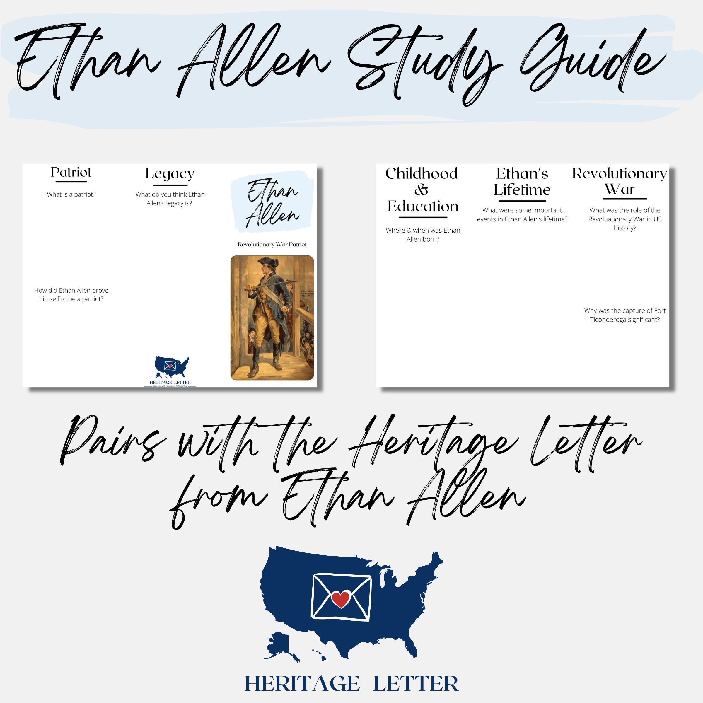 Ethan Allen Study Guide