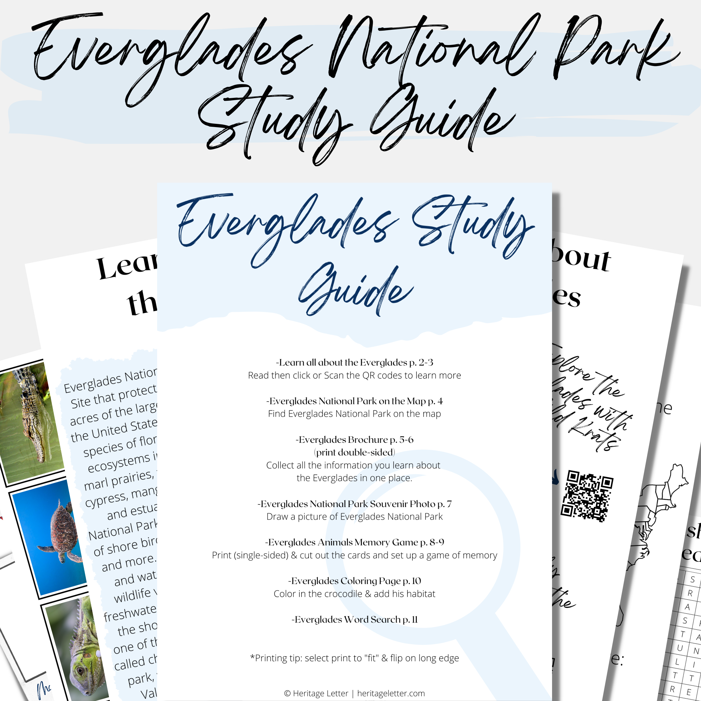 Everglades National Park Study Guide