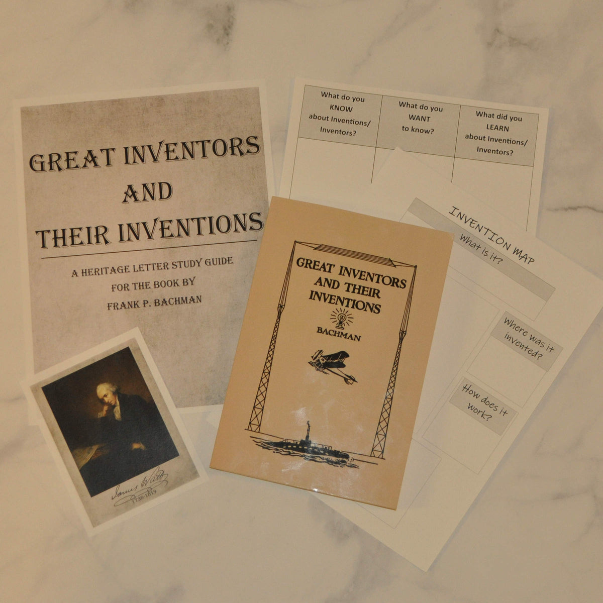Good Inventers Great Inventors and Their Inventions Study Guide – Heritage Letter