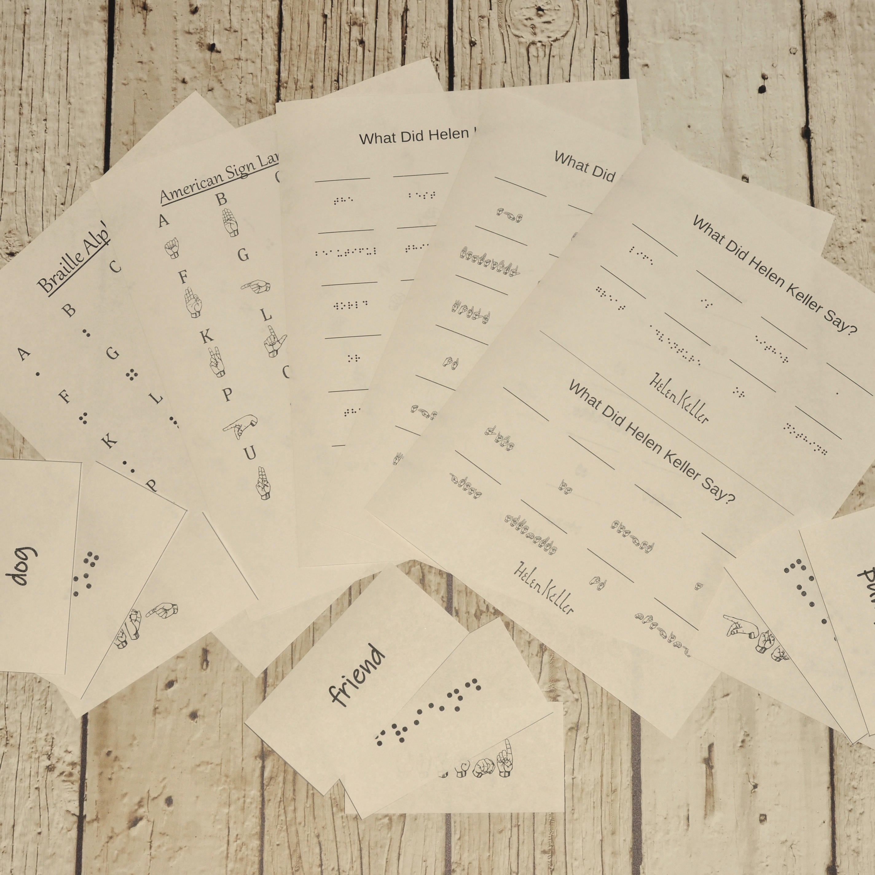 Helen Keller Printables Heritage Letter Helen Keller Printables Heritage Letter