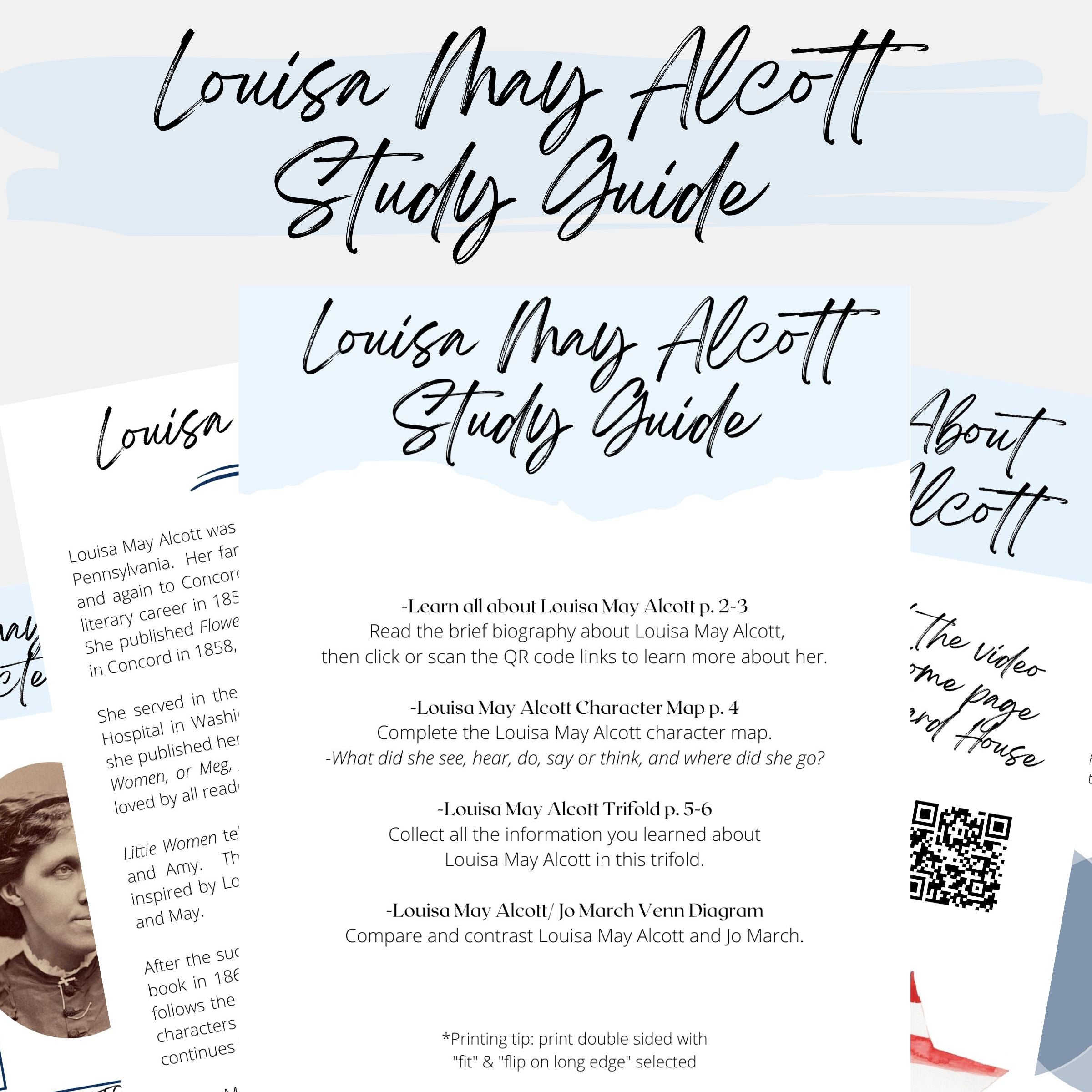 Louisa May Alcott Study Guide