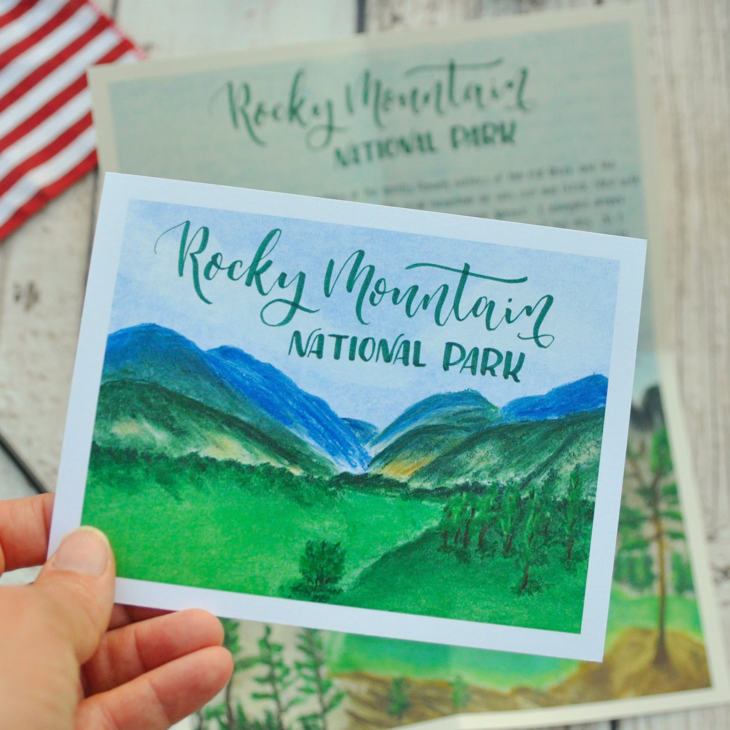 Rocky Mountain Postcard