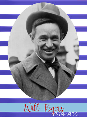 Will Rogers Letter: Digital Download