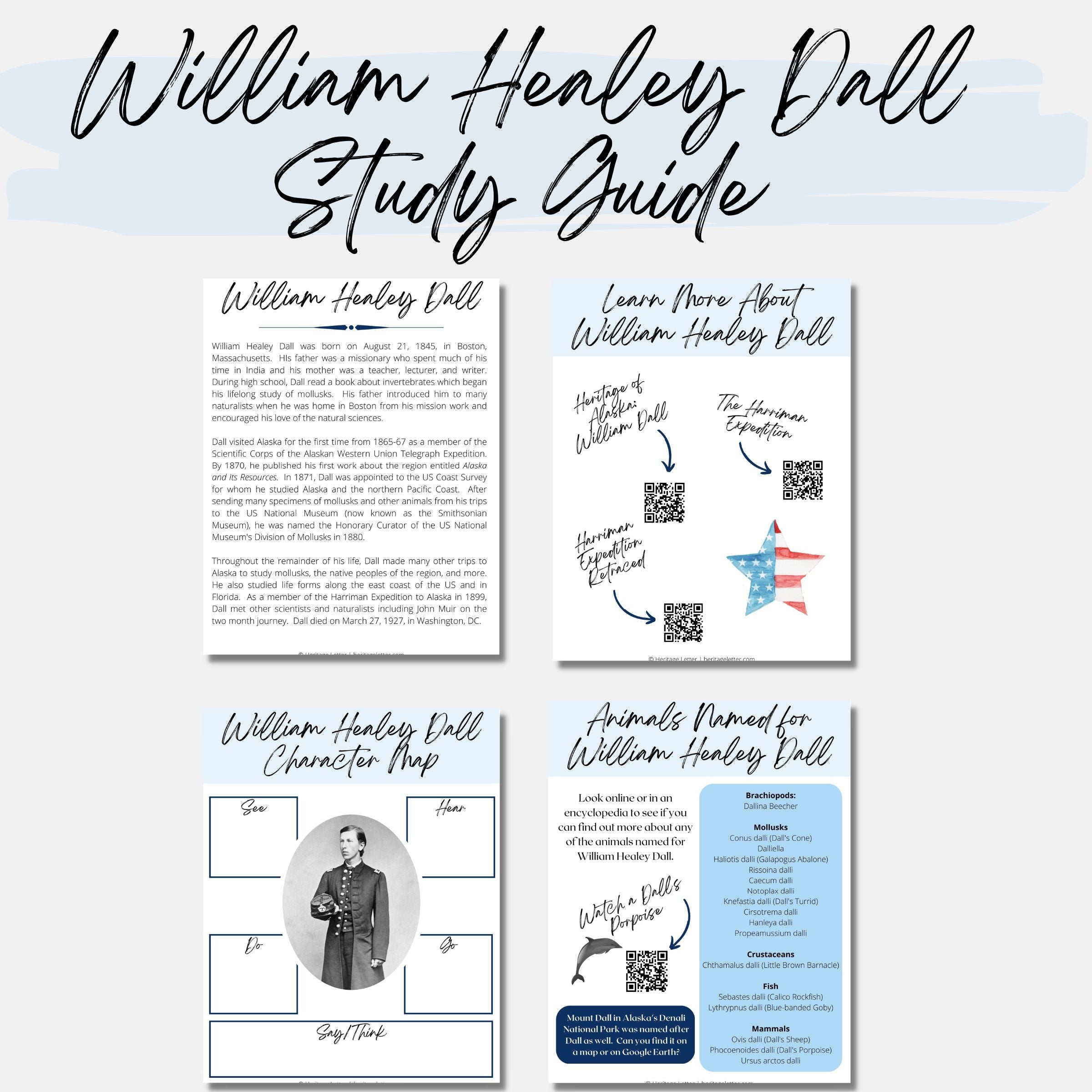 William Healey Dall Lesson Plans