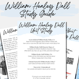 William Healey Dall Unit Study